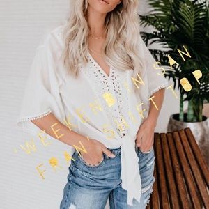 ‘Weekend In San Fran’ Shift White Top